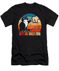 Best Cat Uncle Ever Funny Cat Sunglasses Fist Bump Retro Graphic Sel Mermaid T-Shirt