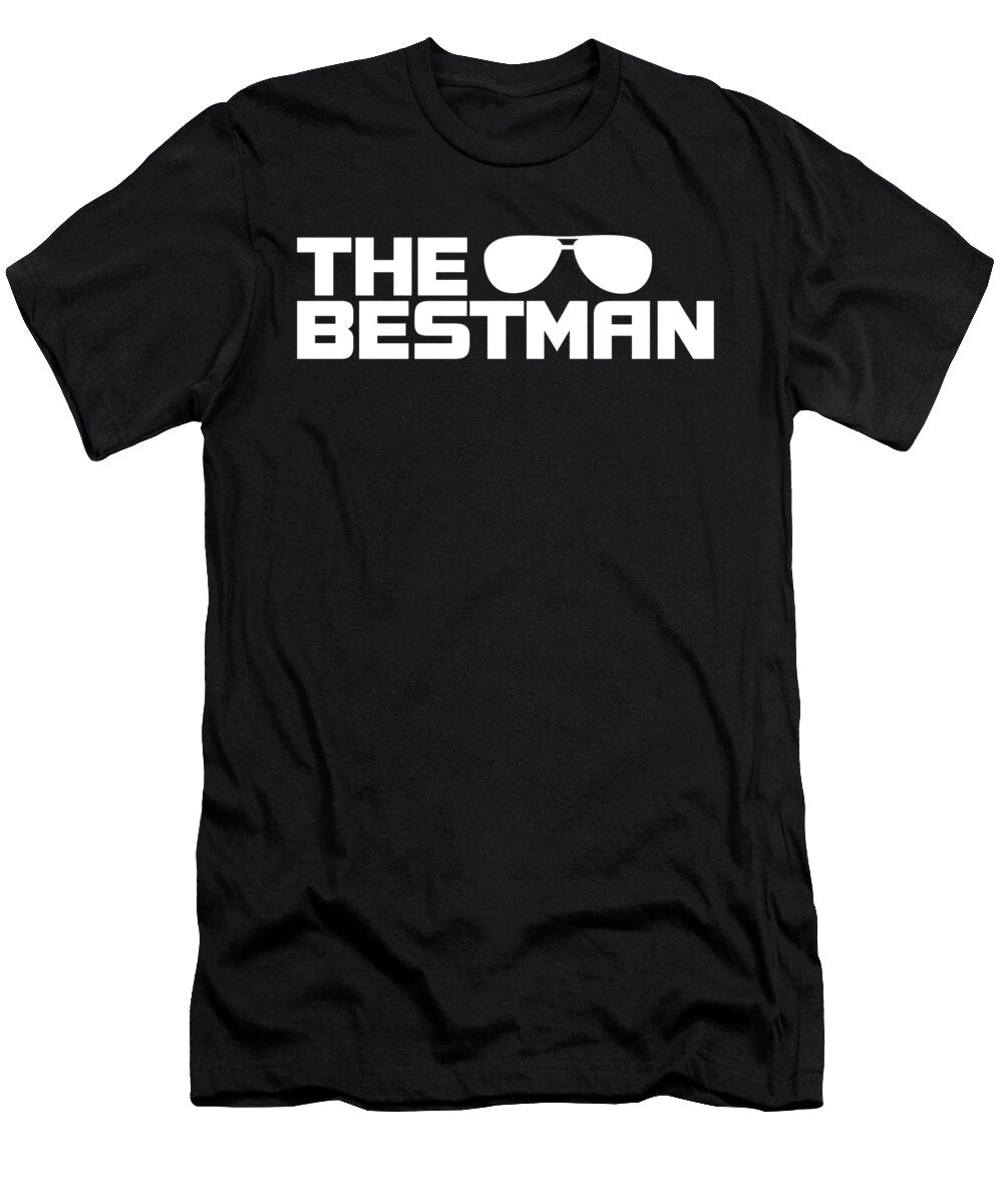 Best Man Groom Bachelor Party Groomsmen Gift Wedding Groom Drinking Team Best Man Gift Bachelor Part Nathan Wagstaff T-Shirt