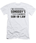 Best Son in Law Son Proud Awesome Funny Gift Tshirtconcepts Marvin Poppe T-Shirt