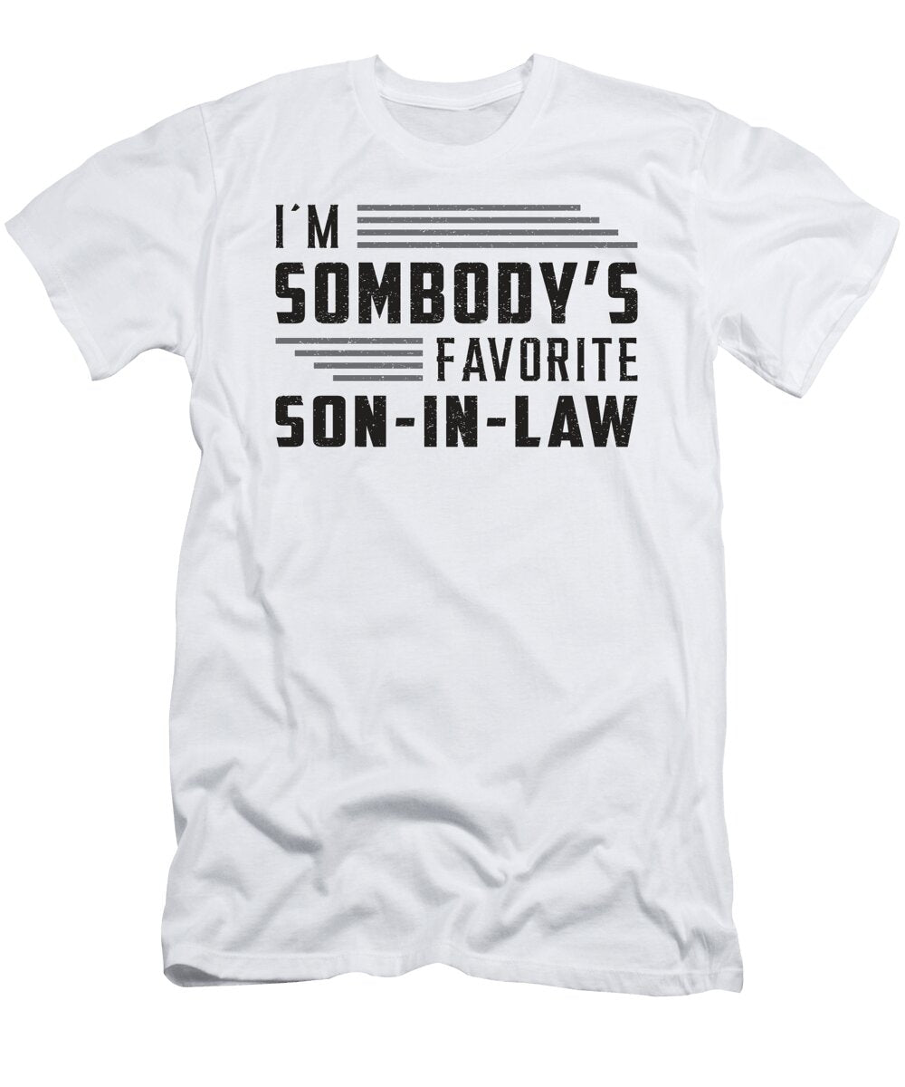 Best Son in Law Son Proud Awesome Funny Gift Tshirtconcepts Marvin Poppe T-Shirt