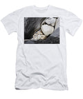 Between a Rock and a Rock Cat Pancake T-Shirt