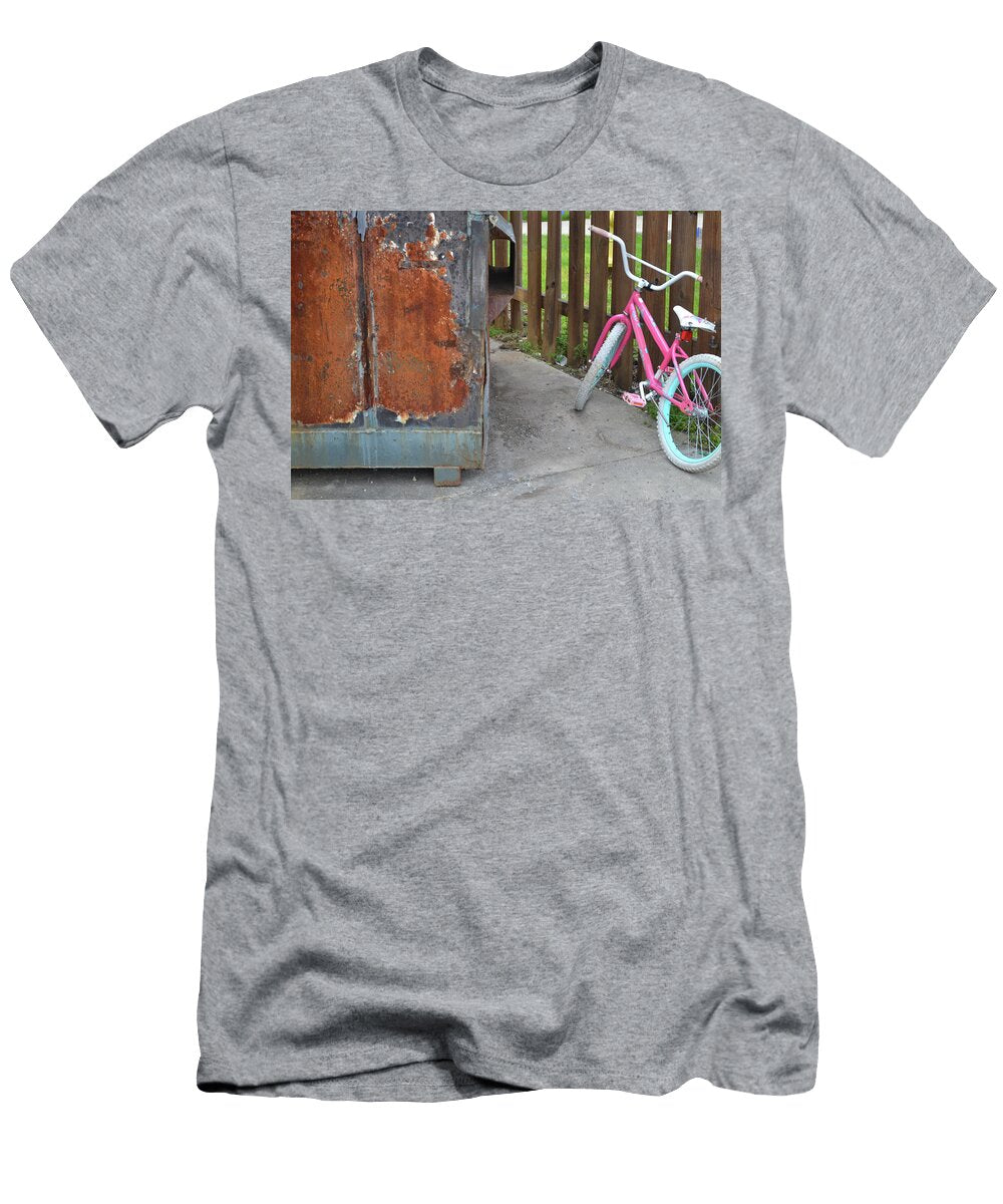 Bicycle Next to a Dumpster Kelly Johnson T-Shirt