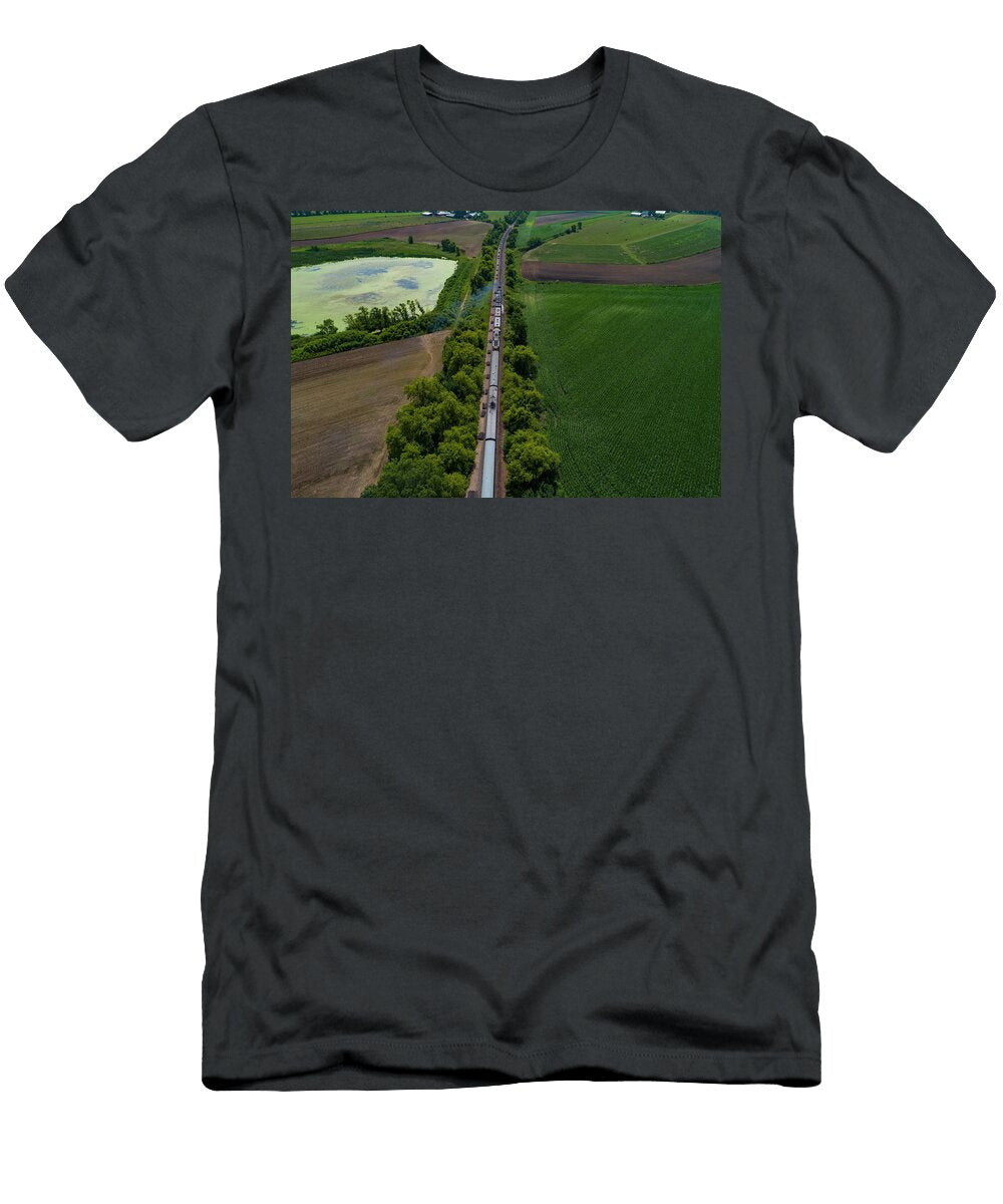 Big Boy Travels Through the Farmland Thomas Visintainer T-Shirt