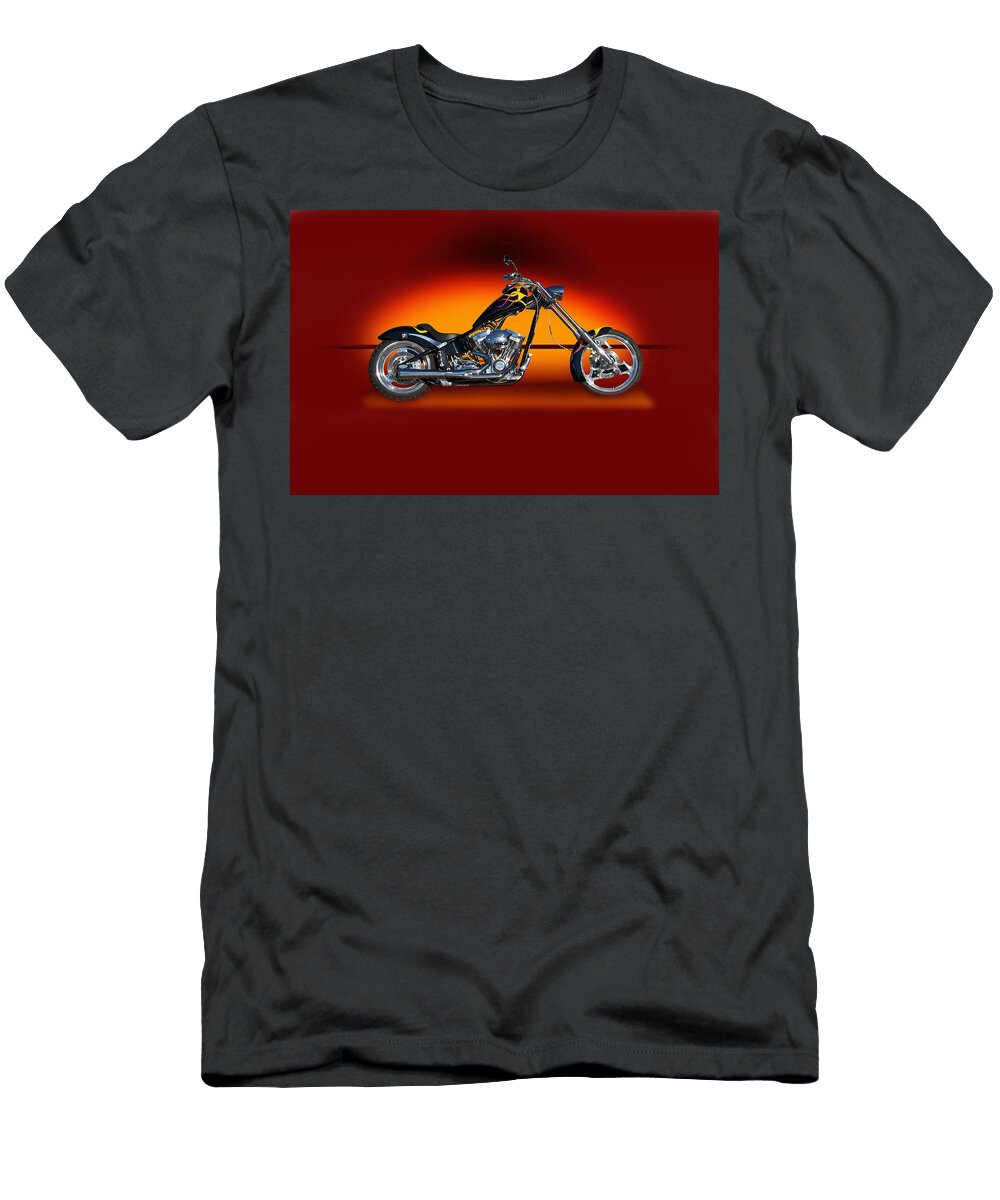 Big Dog Motorcycle Without Id Dave Koontz T-Shirt