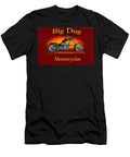 Big Dog Motorcyle with Identification Dave Koontz T-Shirt