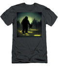 Bigfoot Clutching a Dead Dog in Its Hands Night Time for 568e0331 E4c1 44ad A71b 475e Motionage Designs T-Shirt