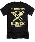 Bigger Tools Plumber Plumbing Pipe Sink Job Gift Thomas Larch T-Shirt