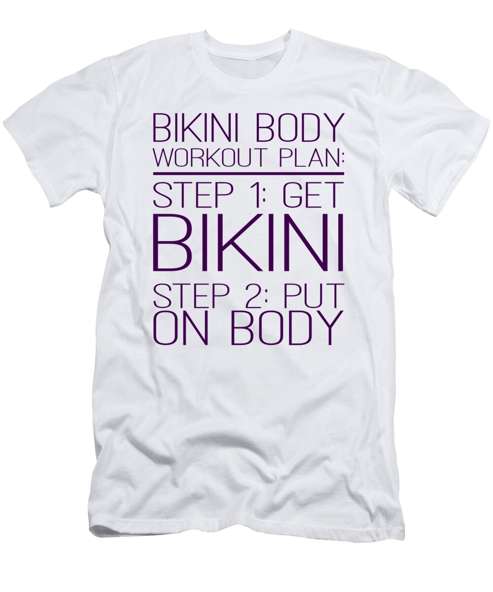 Bikini Body Workout Plan Jacob Zelazny T-Shirt