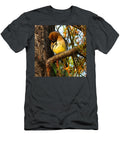 Bird Perched on a Tree Branch Mario G Rivera T-Shirt