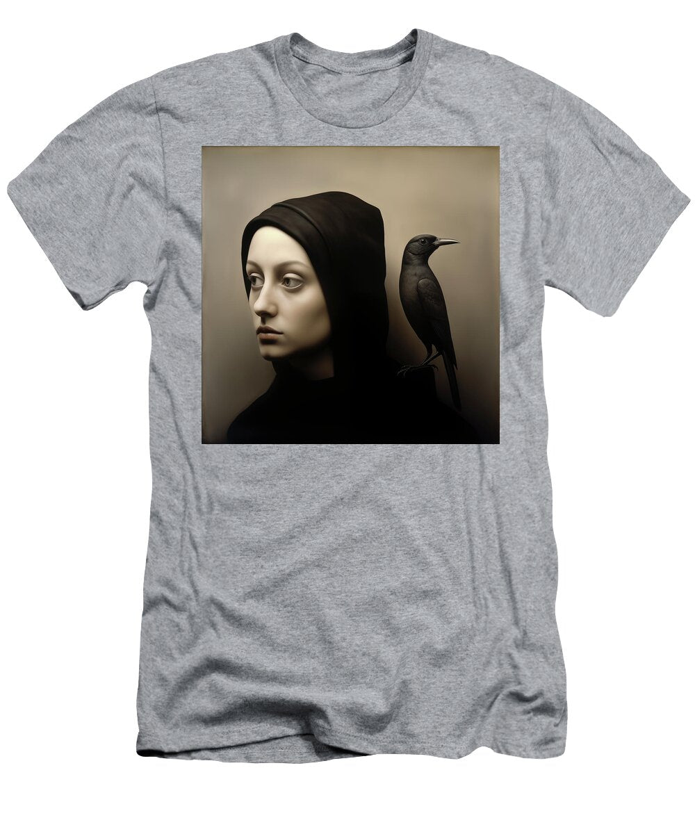 Bird Portrait of Opposing Faces Yo Pedro T-Shirt