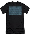 Black and Blue Minimal Line Art Pattern 2 Petite Pattern Minimal Graphic Designs T-Shirt