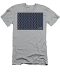 Black and Blue Vertical Stripe Diamond Pattern Pairs De 2022 Popular Color Enchanting Sky De5900 Petite Pattern Minimal Graphic Designs T-Shirt