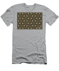 Black and Brown Stripe Cube Tile Pattern Dv 2022 Popular Colour Theres No Place Like Home 0318 Petite Pattern Minimal Graphic Designs T-Shirt