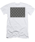 Black and Cream Geometric Shape Tile Pattern Pairs Dulux 2022 Popular Colour Cliff Walk Petite Pattern Minimal Graphic Designs T-Shirt