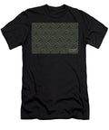 Black and Dark Gray Minimal Line Art Pattern 2 Diamond Vogel 2022 Popular Colour Clover Patch 0431 Petite Pattern Minimal Graphic Designs T-Shirt