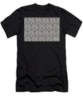 Black and Gray Modern Cube Geometric Shape Pattern Pairs Dulux 2022 Popular Colour Morning Oats Petite Pattern Minimal Graphic Designs T-Shirt