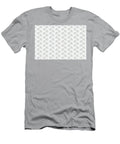 Black and Gray Wavy Tessellation Line Pattern Pairs De 2022 Trending Color Casting Shadow De6291 Petite Pattern Minimal Graphic Designs T-Shirt