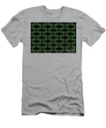 Black and Green Vertical Stripe Chevron Pattern Pairs De 2022 Trending Color Golf Course De5601 Petite Pattern Minimal Graphic Designs T-Shirt