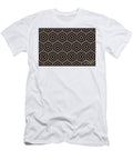Black and Orange Geometric Line Pattern Pairs De 2022 Trending Color Adobe South Dec709 Petite Pattern Minimal Graphic Designs T-Shirt