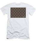 Black and Orange Geometric Shape Pattern Pairs De 2022 Trending Color Adobe South Dec709 Petite Pattern Minimal Graphic Designs T-Shirt