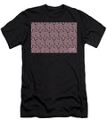 Black and Pink Modern Cube Geometric Pattern Pairs De 2022 Popular Color Rose Meadow De6025 Petite Pattern Minimal Graphic Designs T-Shirt