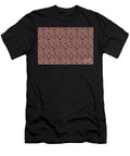 Black and Pink Modern Cube Shape Pattern Pairs De 2022 Trending Color Rose De Mai Det432 Petite Pattern Minimal Graphic Designs T-Shirt