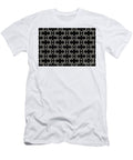 Black and Taupe Vertical Stripe Chevron Pattern Diamond Vogel 2022 Popular Colour Palatine 0370 Petite Pattern Minimal Graphic Designs T-Shirt