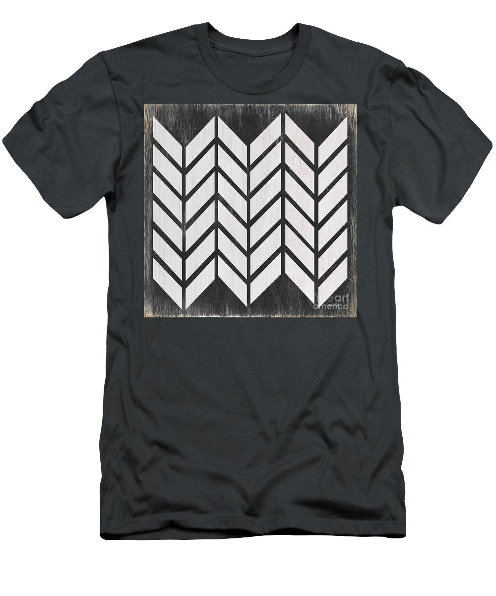 Black and White Quilt Debbie Dewitt T-Shirt