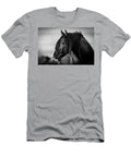 Black and White Stallion Julie Argyle T-Shirt
