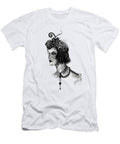 Black and White Watercolor Fashion Illustration Marian Voicu T-Shirt