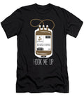 Black Coffee Extra Bold Blood Bag Iv Jacob Zelazny T-Shirt