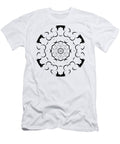 Black Crazy Line Art Ariel Guevara T-Shirt