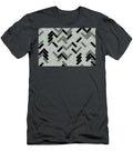 Black Gray Green Herringbone Pattern Pairs Valspar 2023 Coty Green Trellis 5006 3c Petite Patterns T-Shirt