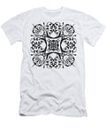 Black Ink Geometric Art Ariel Guevara T-Shirt