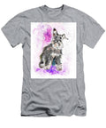 Black Schnauzer with Butterfly Zelda Tessadori T-Shirt
