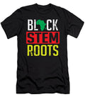 Black Stem Roots African Map Dope Melanin Christmas Gift Graphic Sel Mermaid T-Shirt