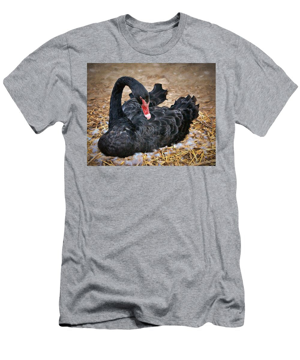 Black Swan Nesting Nikolyn Mcdonald T-Shirt