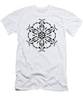 Black Trippy Mandala Ariel Guevara T-Shirt