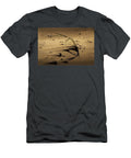 Blade of Grass and Shadow on a Beach Randall Nyhof T-Shirt