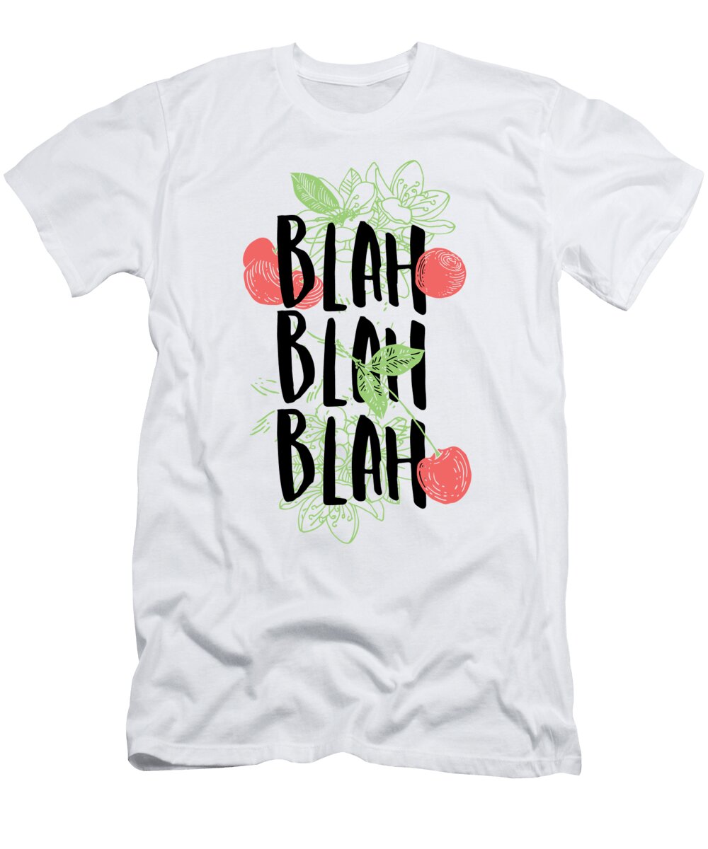 Blah Blah Blah Tomatoes Jacob Zelazny T-Shirt