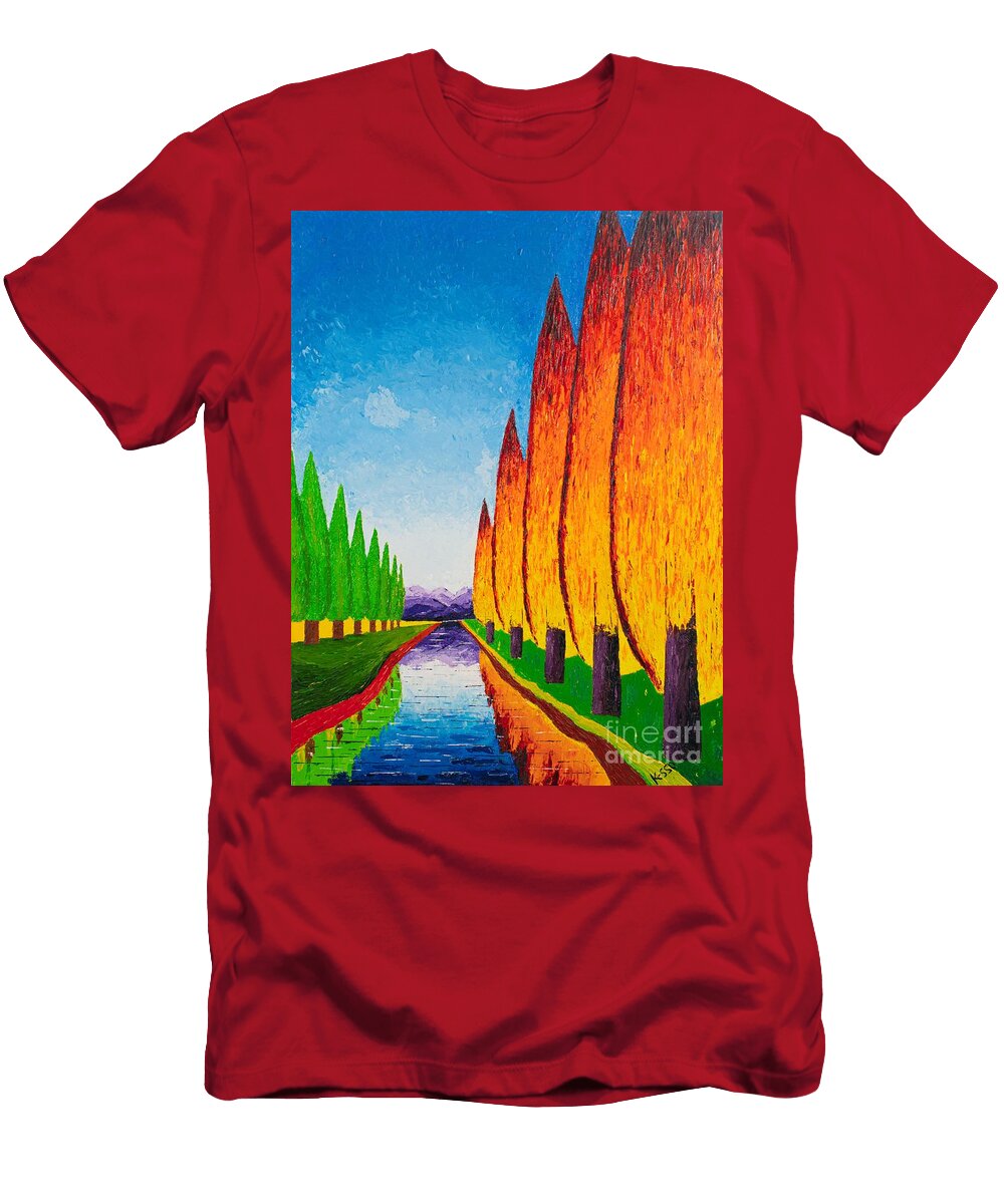 Blazing Cypress Mario Bahamon T-Shirt