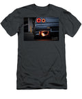 Blazing Exhaust of a Sports Car R34 Powerful Engine Sports Car Exhaust Flames Clint Mclaughlin T-Shirt