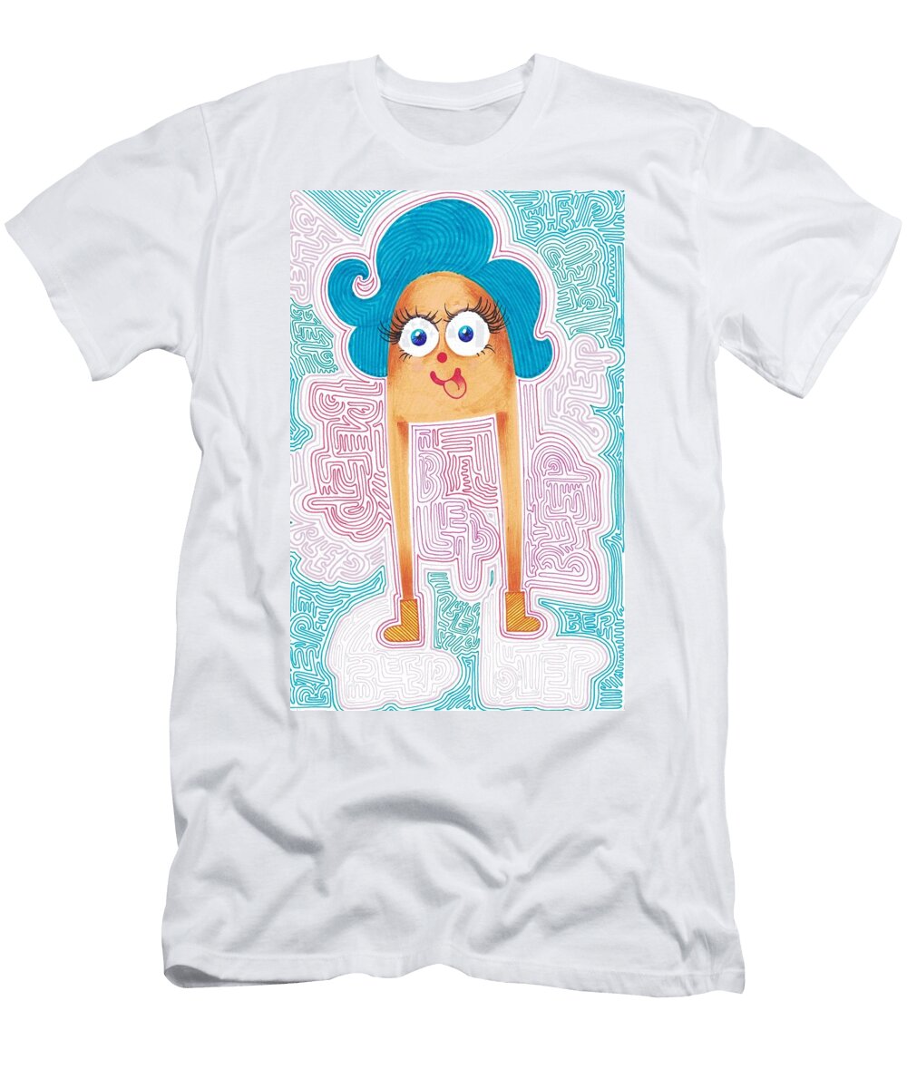 Blep Hotdog Princess Miranda Brouwer T-Shirt