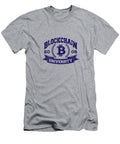 Blockchain University Vintage Distressed Bitcoin Amar Beth T-Shirt