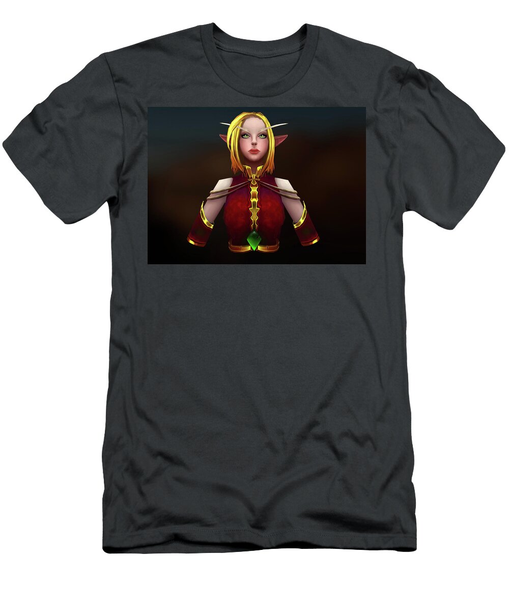 Blood Elf Fan Art Kelly Johnson T-Shirt