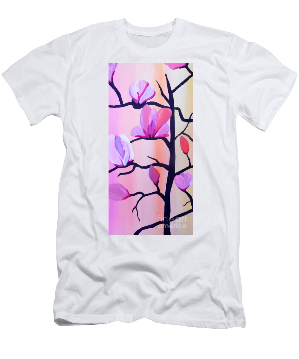 Blossoming Branches Jilian Cramb T-Shirt