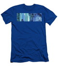 Blue Abstract Cool Waters I Irina Sztukowski T-Shirt