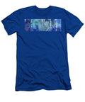 Blue Abstract Cool Waters Ii Irina Sztukowski T-Shirt