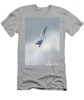 Blue Angel 5 Solo Plane in Vertical Ascent Norma Brandsberg T-Shirt