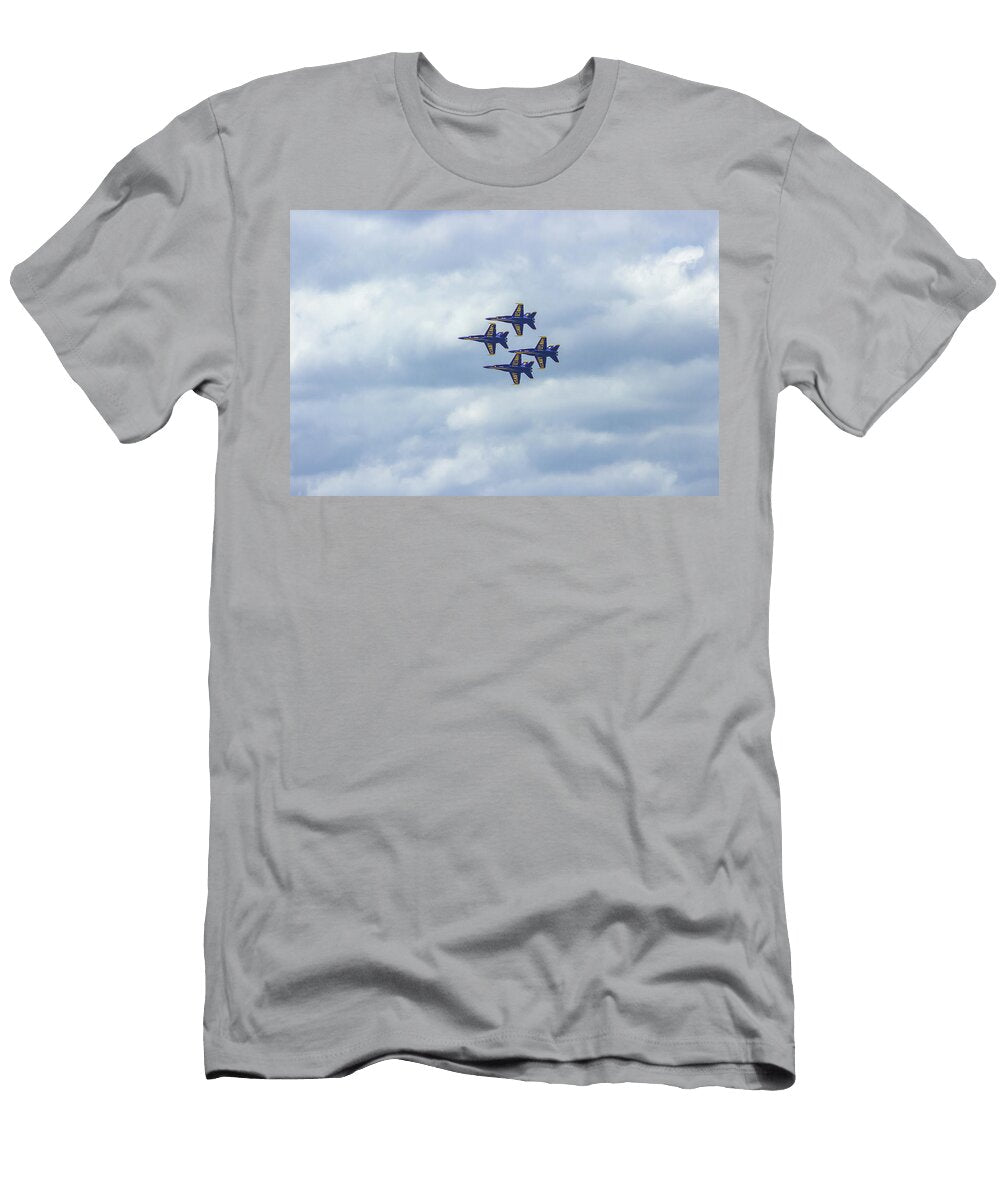 Blue Angels in Flight Formation Dennis Casey T-Shirt
